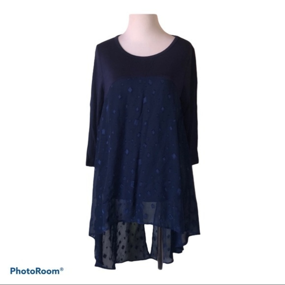 5/$30 🎈 Ava James women’s small blue flowy blouse